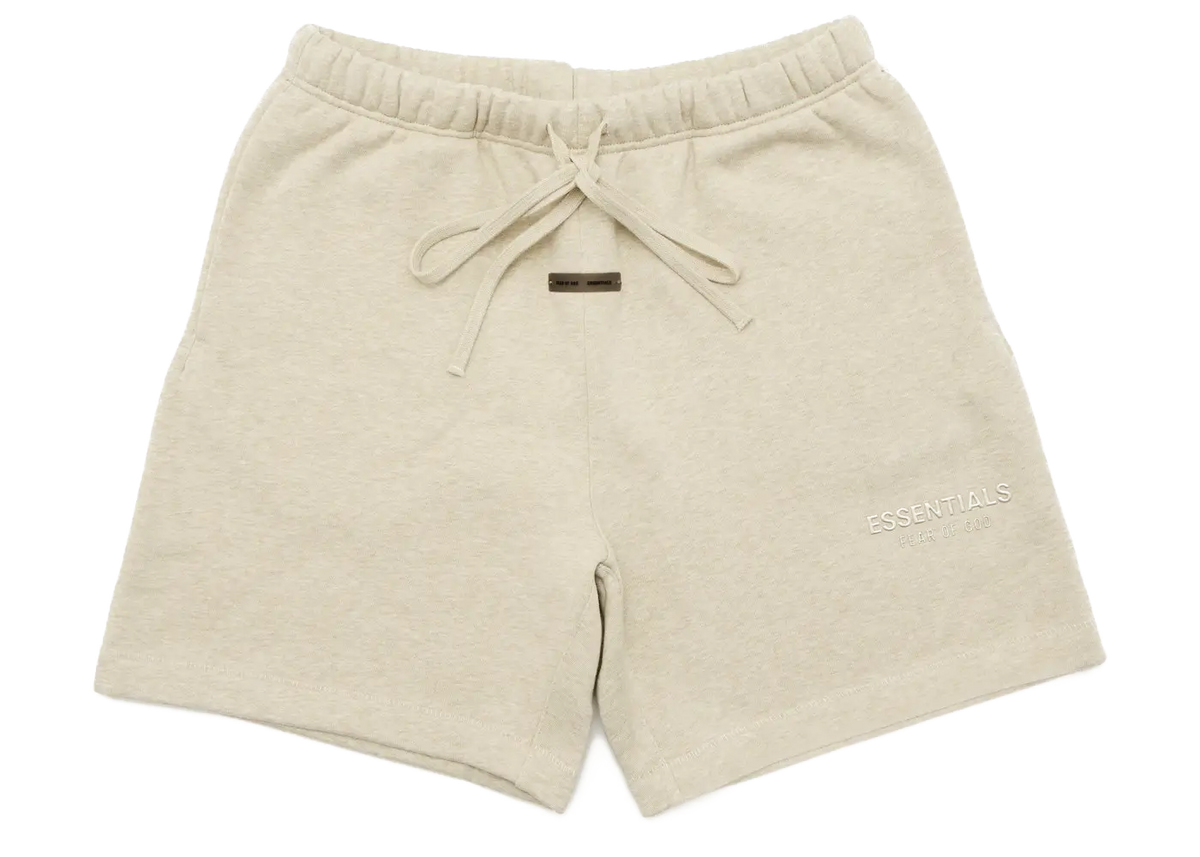 Fear of God Fear of God Essentials Classic Fleece Sweatshort Heather Stone