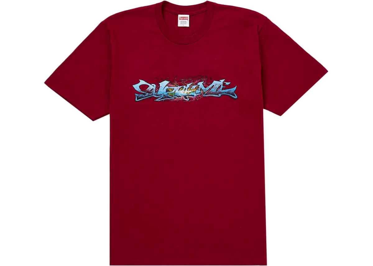 Supreme Supreme Tag Tee Cardinal