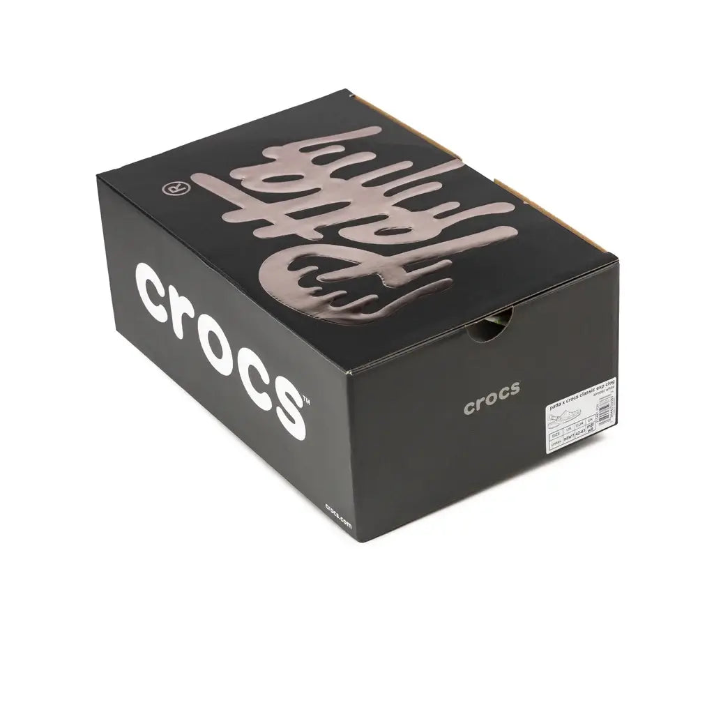 Crocs Classic EXP Clog Patta Black