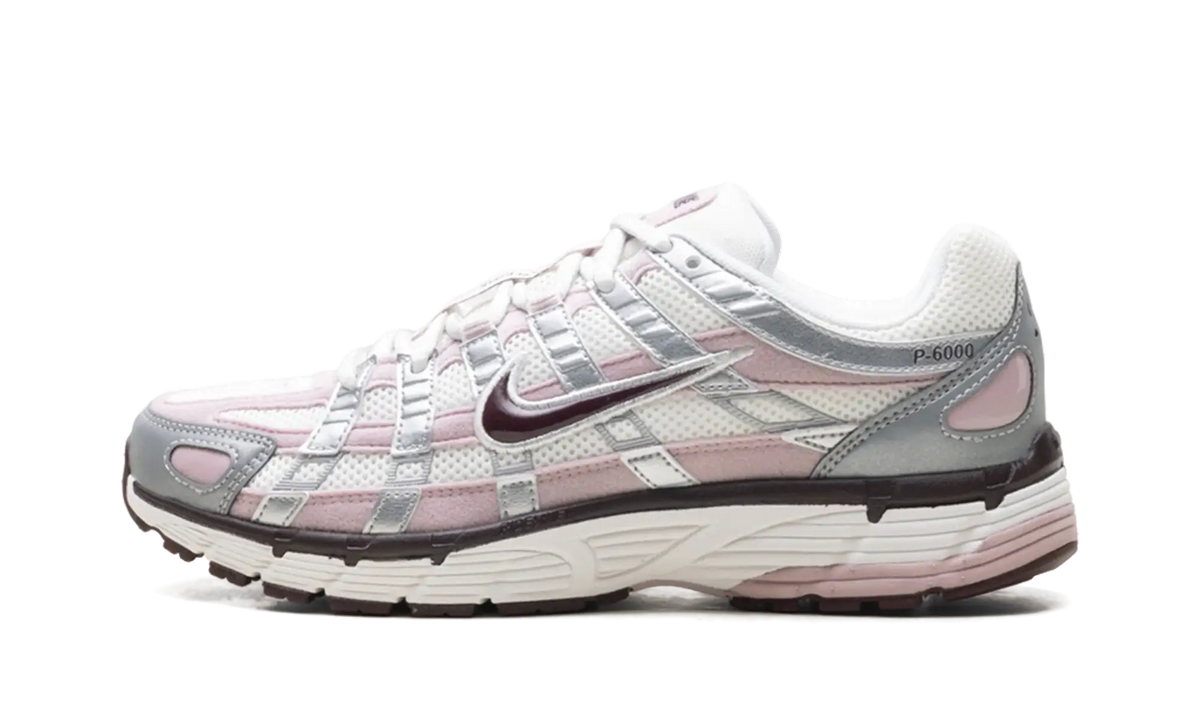 Nike Nike P-6000 Silver Burgundy Plum Chalk (Women's)