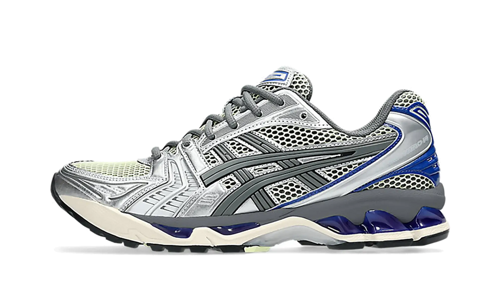 ASICS ASICS Gel-Kayano 14 Soft Yellow Asics Blue