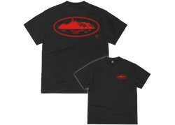 Corteiz Corteiz Halftone Island Tee Black/Red