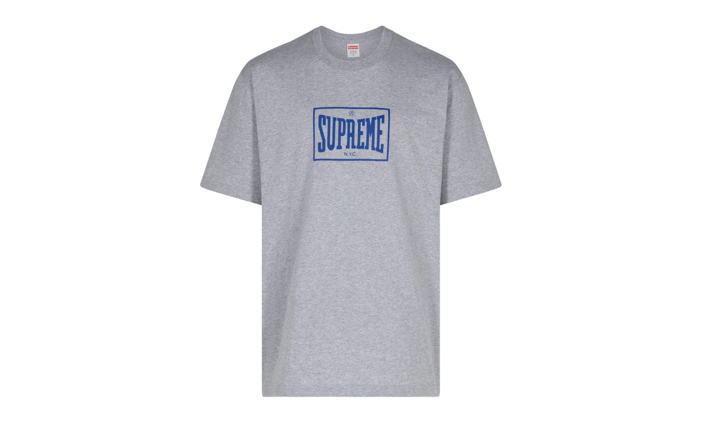 Supreme Supreme Warm Up Tee Heather Grey