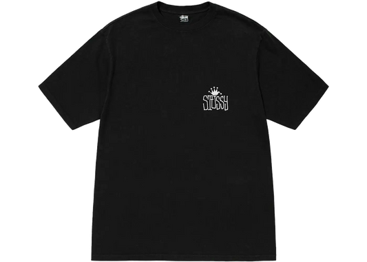 Stussy Stussy Crown International Pigment Dyed Tee Black