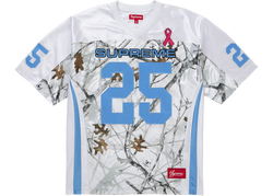 Supreme Supreme Breast Cancer Awareness Football Jersey White