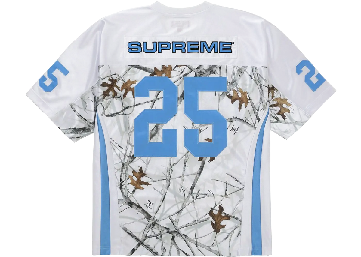 Supreme Supreme Breast Cancer Awareness Football Jersey White