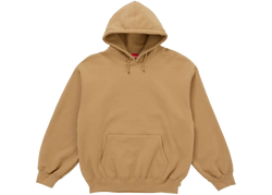 Supreme Supreme Satin Appliqué Hooded Sweatshirt (FW25) Brown