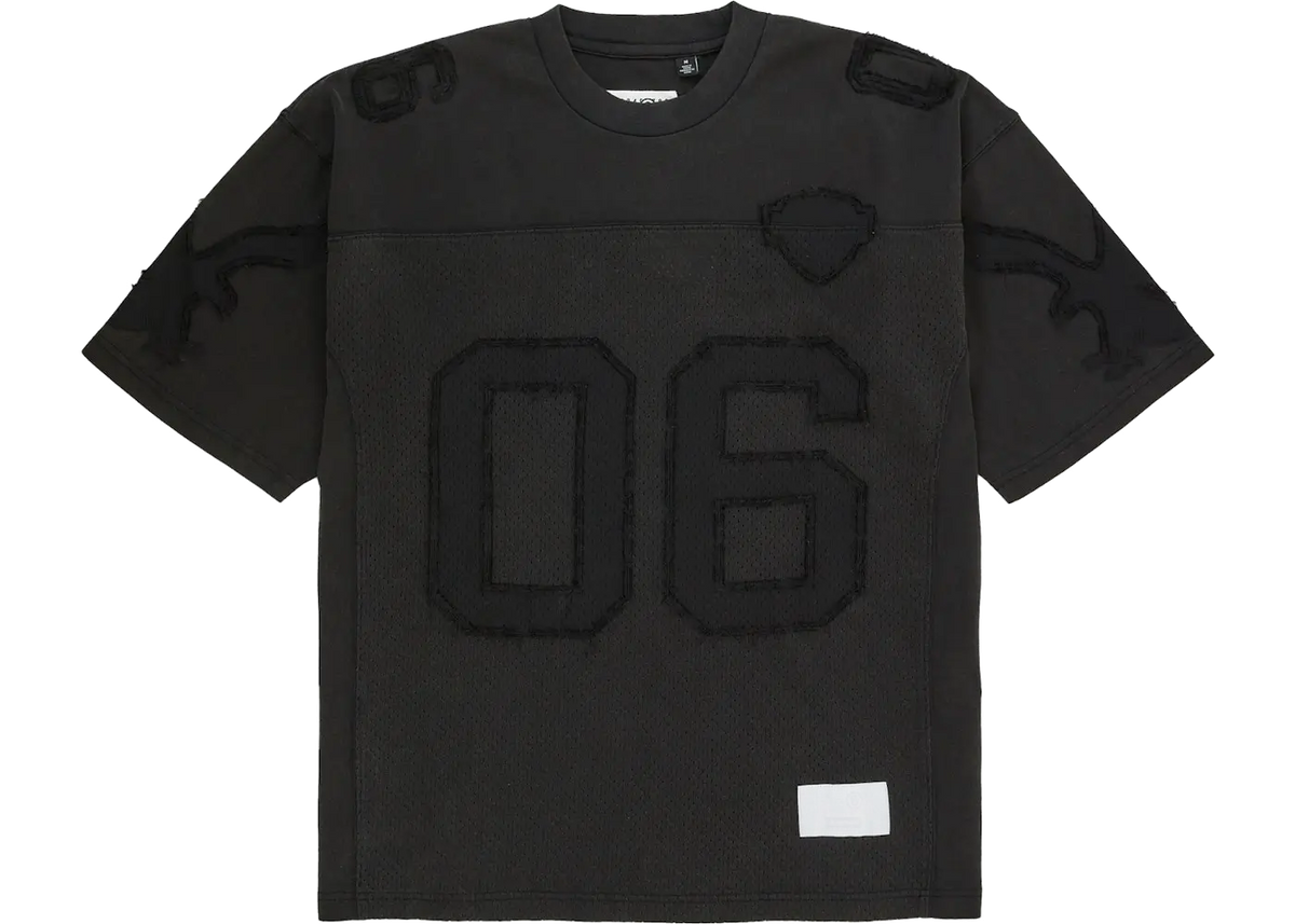 Supreme Supreme MM6 Maison Margiela Cotton Football Jersey Black