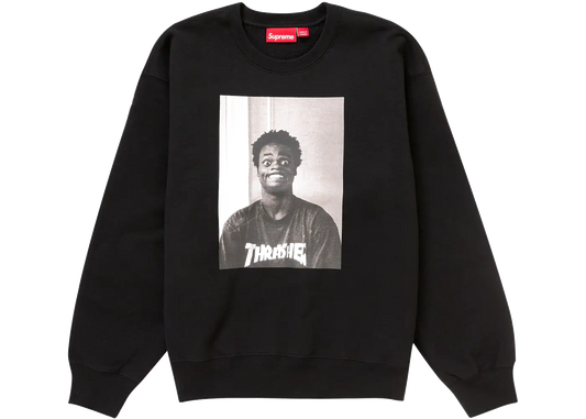 Supreme Supreme Thrasher Crewneck Black