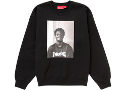 Supreme Supreme Thrasher Crewneck Black
