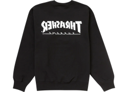 Supreme Supreme Thrasher Crewneck Black