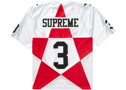 Supreme Supreme Star Football Jersey White