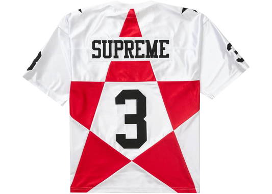Supreme Supreme Star Football Jersey White