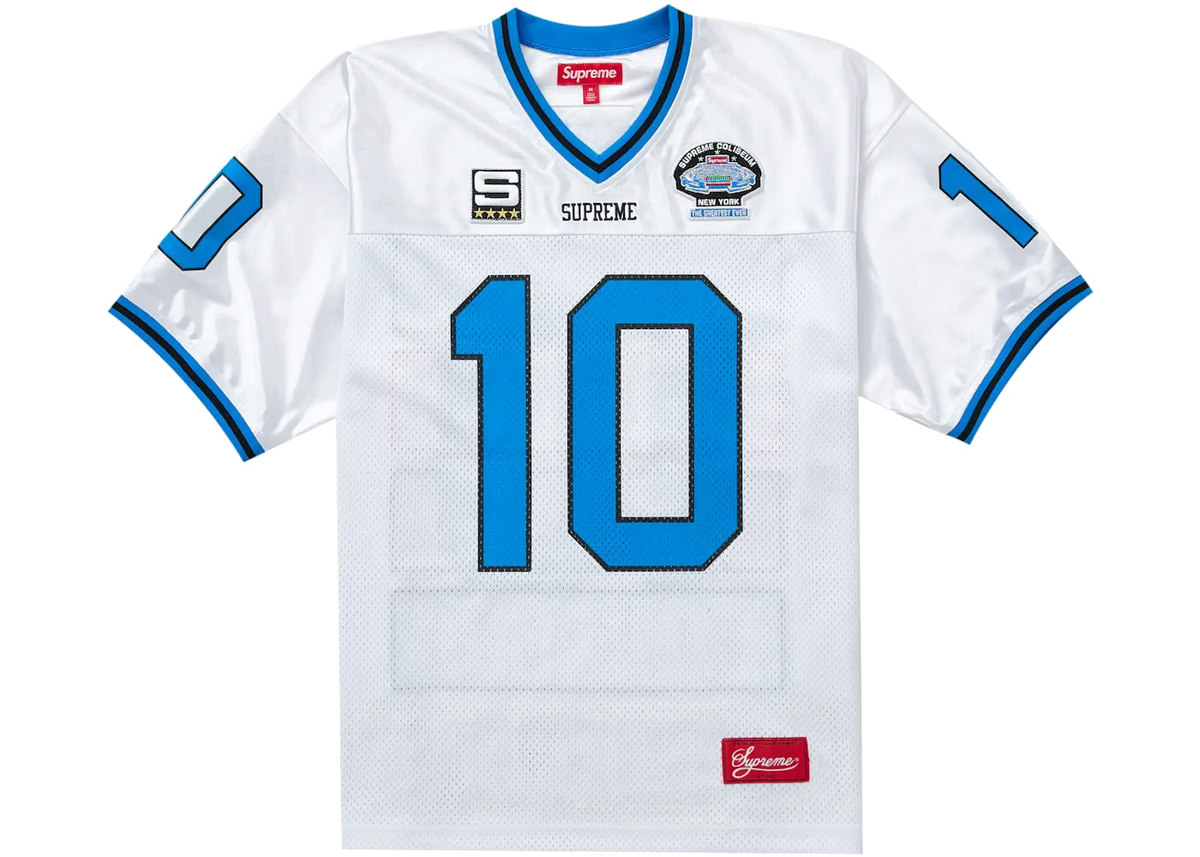 Supreme Supreme Find God Football Jersey White