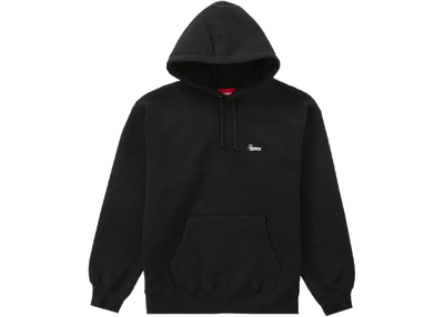 Supreme Supreme Micro Quilted Hooded Sweatshirt Black