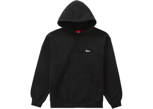 Supreme Supreme Micro Quilted Hooded Sweatshirt Black