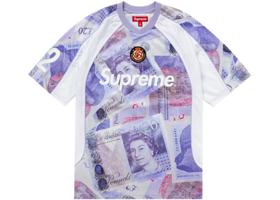 Supreme Supreme Pounds Soccer Jersey White