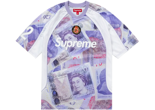 Supreme Supreme Pounds Soccer Jersey White