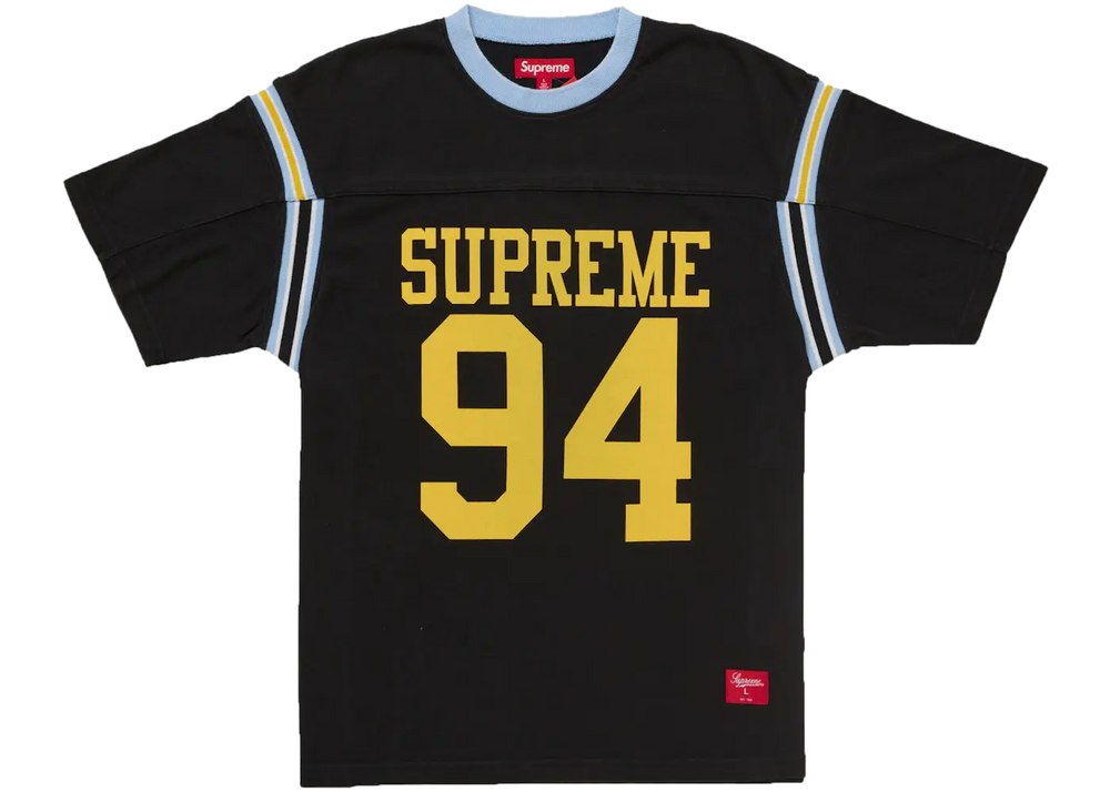 Supreme Supreme Split S/S Football Top Black