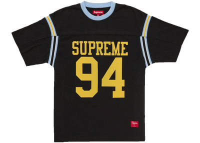 Supreme Supreme Split S/S Football Top Black