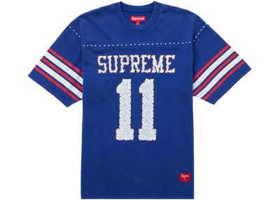 Supreme Supreme Studded S/S Football Top Royal