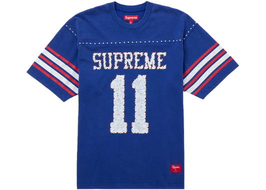 Supreme Supreme Studded S/S Football Top Royal