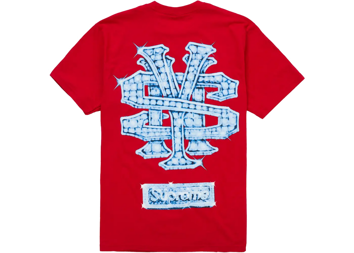 Supreme Supreme Snowman Tee Red