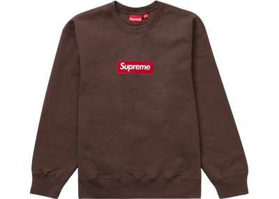 Supreme Supreme Box Logo Crewneck (FW22) Brown