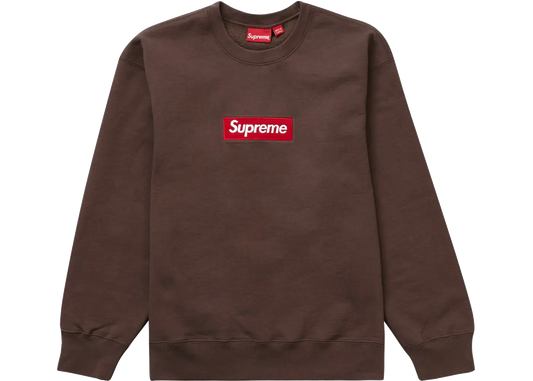 Supreme Supreme Box Logo Crewneck (FW22) Brown
