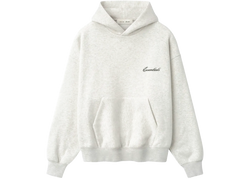 Fear of God Fear of God Essentials Signature Ss26 Classic Hoodie Oatmeal Heather