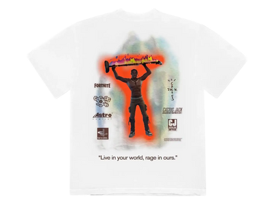 Travis Scott Travis Scott The Scotts Rage Emote T-Shirt White