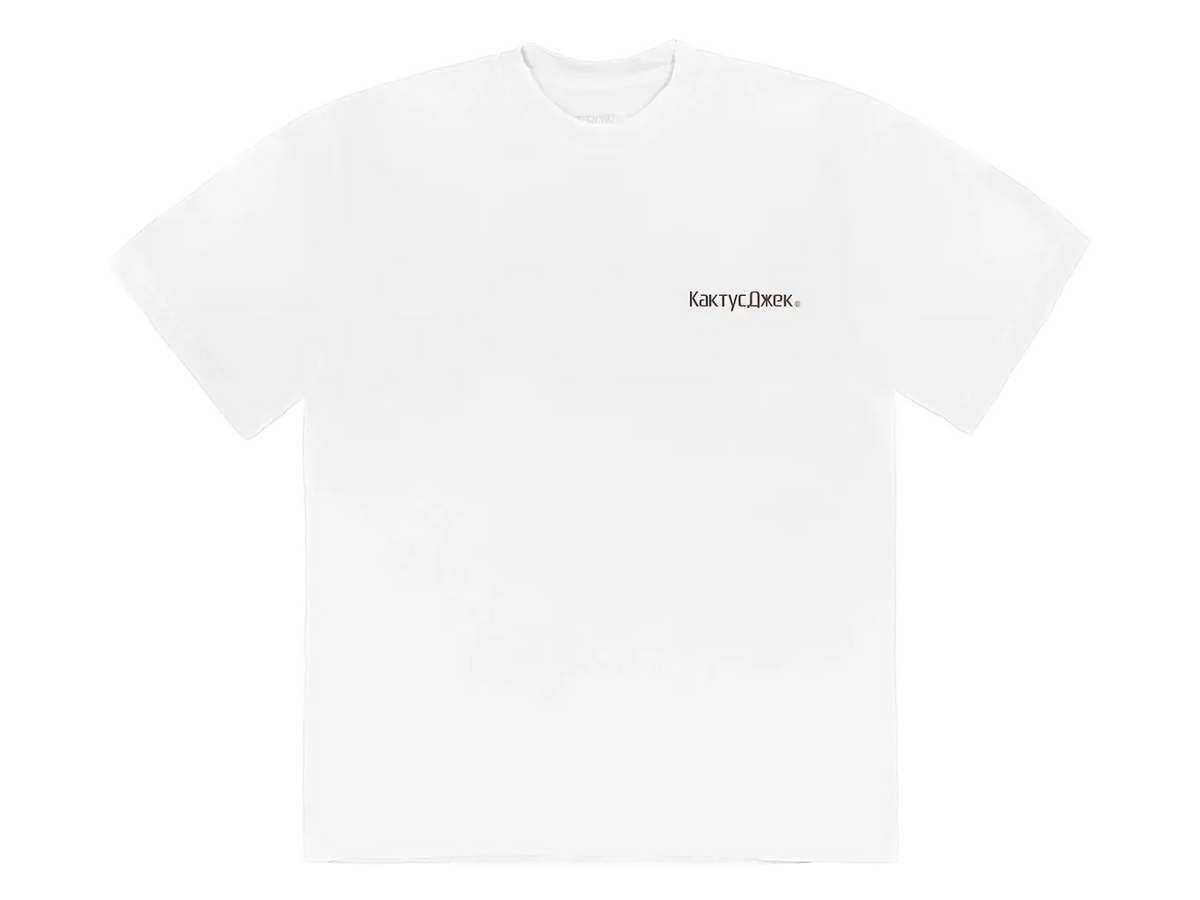 Travis Scott Travis Scott The Scotts Rage Emote T-Shirt White