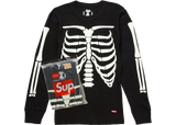 Supreme Supreme Hanes Bones Thermal Crew (1 Pack) Black
