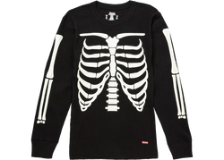 Supreme Supreme Hanes Bones Thermal Crew (1 Pack) Black