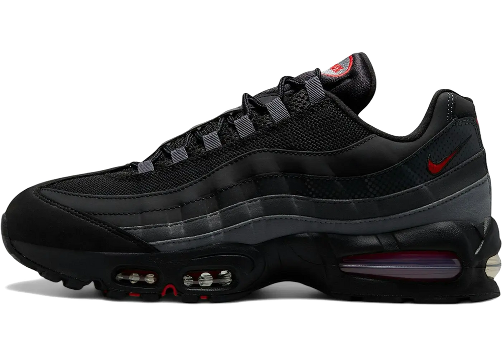Nike Nike Air Max 95 Big Bubble Black Anthracite University Red