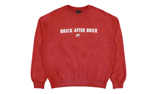 Air Jordan Air Jordan BIKE AIR x Nigel Sylvester Fleece Crewneck Sweatshirt Cinnabar Red