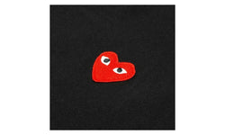 Comme des Garcons Play Red Emblem L/S T-shirt Black
