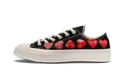 Converse Chuck Taylor All Star 70 Ox Comme des Garcons PLAY Multi-Heart Black - AZ-K126-001