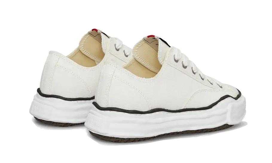 Maison Mihara Yasuhiro Peterson OG Sole Canvas Low White - A01FW702WHITE