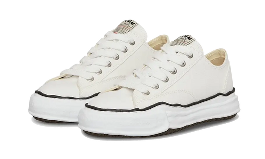 Maison Mihara Yasuhiro Peterson OG Sole Canvas Low White - A01FW702WHITE