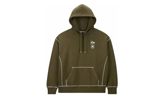 Converse x Patta Gold Standard Hoodie Utility Green Heather