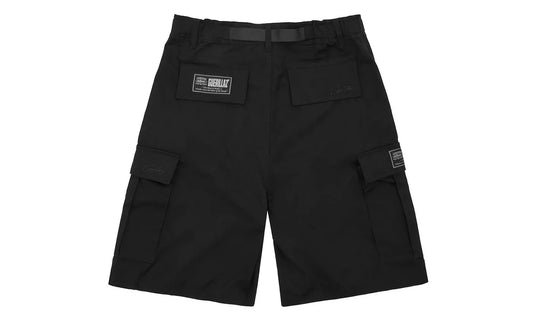 Corteiz Alcatraz Cargo Shorts Triple Black - CORT-CACSTB-TRIPLEBLACK