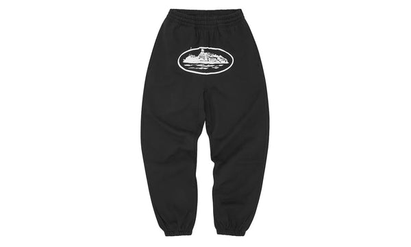 Corteiz Alcatraz Sweatpant Black - CORT-COALSB-BLACK