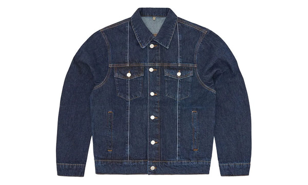 Corteiz C-Star Stitch-Down Denim Jacket Dark Wash - CORT-CCSDJD-DARKWASH