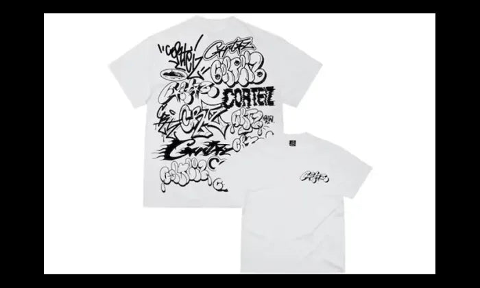 Corteiz Corteiz Graffiti Tee White - CRTZ-GRAFFT-WHITE