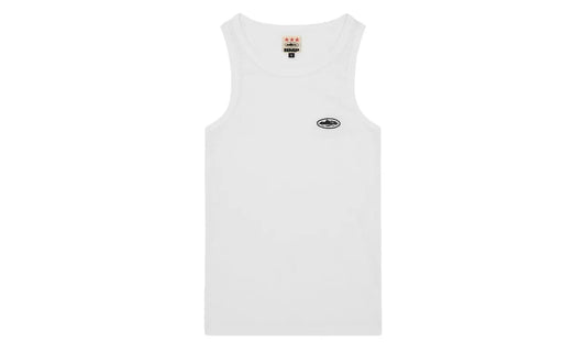 Corteiz HMP Essentials Tank Top White - CORT-CHETT(-WHITE