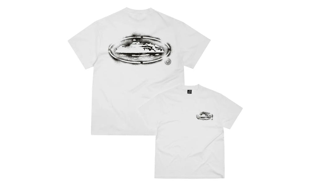 Corteiz Island Stencil Tee White - CORT-COISTW-WHITE