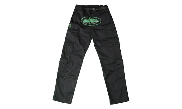 Corteiz Mula Guerillaz Cargos Black/Green