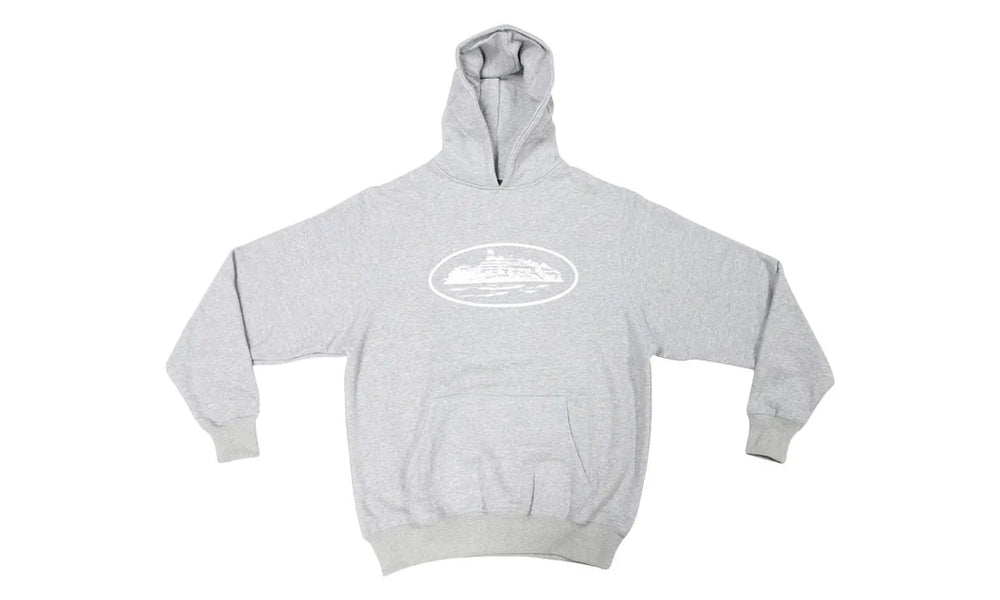 Corteiz Og Alcatraz Hoodie Grey - CORT-COOAHG-GREY