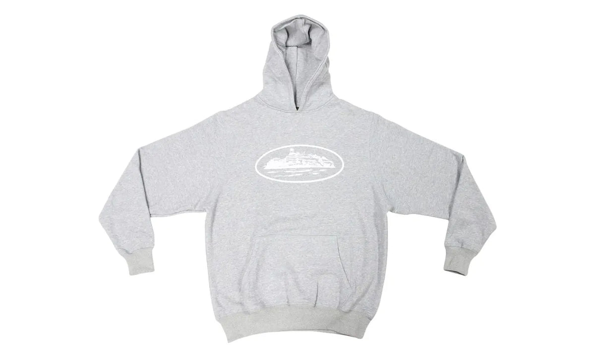 Corteiz Og Alcatraz Hoodie Grey - CORT-COOAHG-GREY